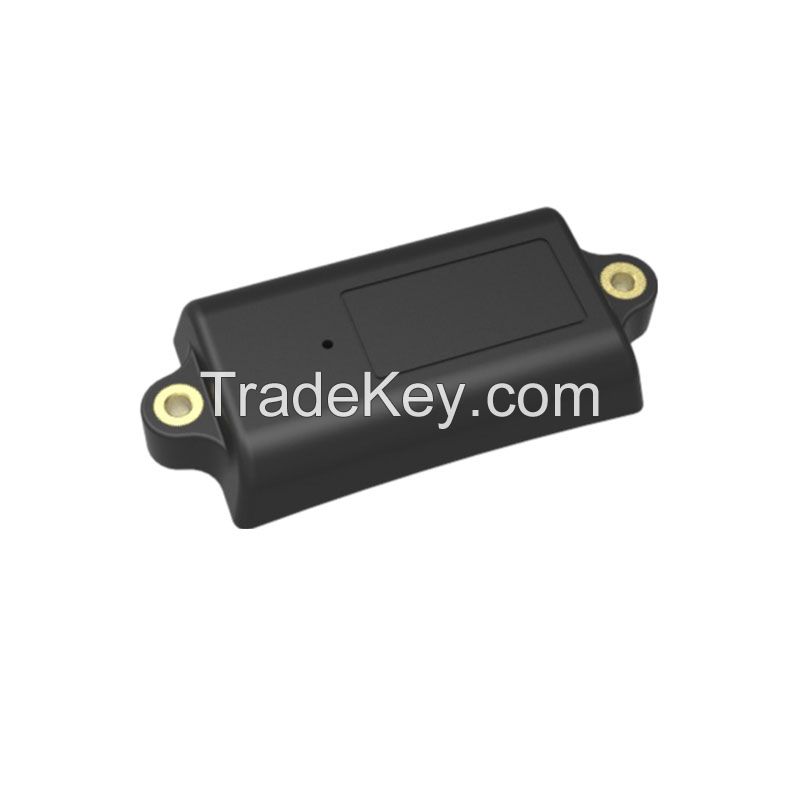 Commercial vehicle tire pressure monitoring, built-in strap sensor