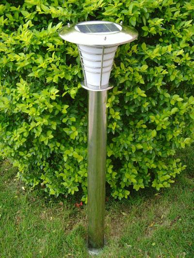 Stainless Steel Solar Powered Lighting