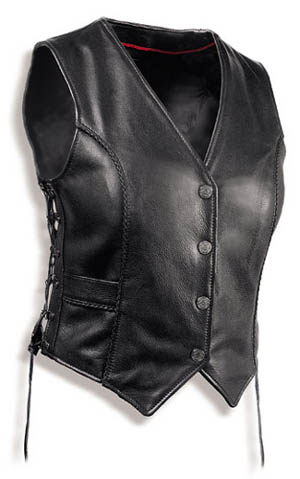 Leather Ladies Fshion Vest NAL-436