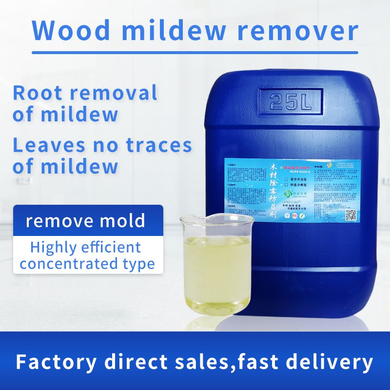 Wood mildew remover