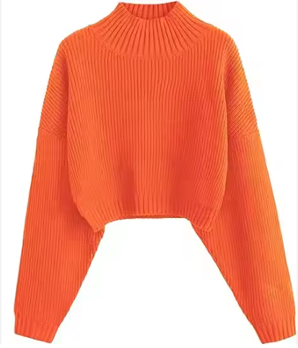 Hot Selling Cheap Custom Warm Soft Antibacterial Knitted Turtleneck Lightweight Sweater