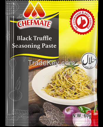 Chefmate Black Truffle Seasoning Paste 60g Seasoning Paste Manufacturer HACCP, BRC Halal Seasoning