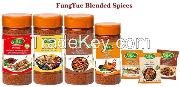 FungYue Barbecue Seasoning Spices 150g Blended Spices Supplier HACCP,BRC,Halal Seasoning