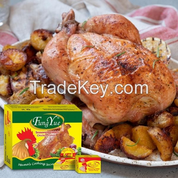 FungYue African Seasoning Chicken Bouillon Cubes 600g Seasoning Manufacturer HACCP,BRC,Halal Seasoning