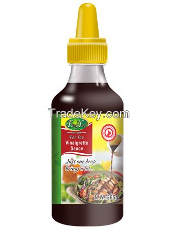 Africa Taste FungYue Vinaigrette Sauce 265g Seasoning Sauce Factory FDA, HACCP, BRC, Halal