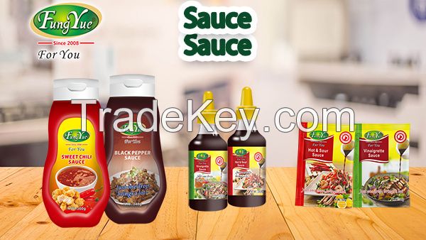 Africa Taste FungYue Vinaigrette Sauce 265g Seasoning Sauce Factory FDA, HACCP, BRC, Halal