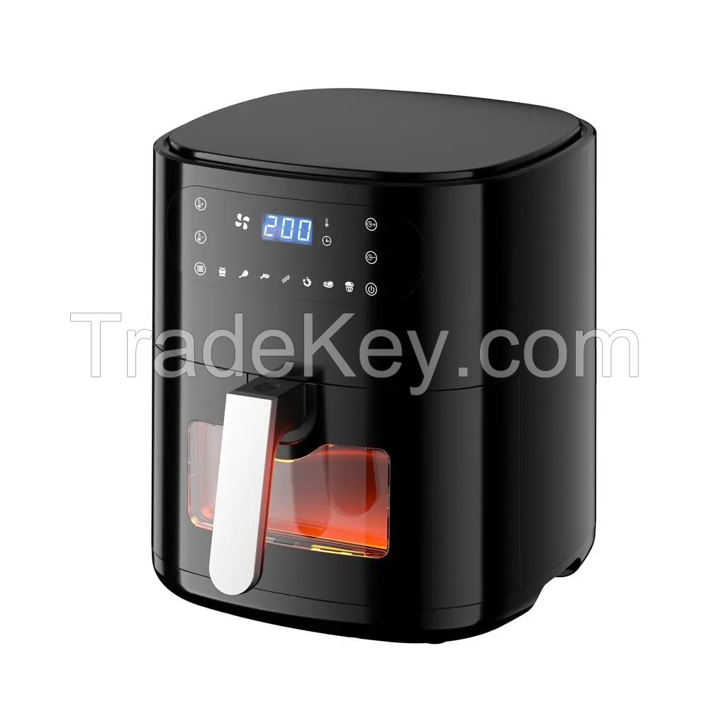 Digital Air Fryer 6L With Visible Window