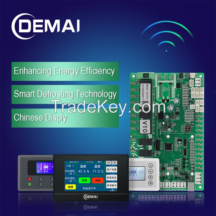 Ultra Low Temperature Cascade Heat Pump Controller Low Temperature Enthalpy Increasing Control