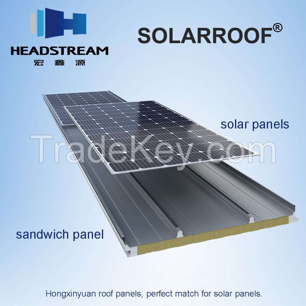 Metal Roof Sandwich Panel SolarRoofÂ®