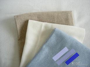 Velour woolen fabric