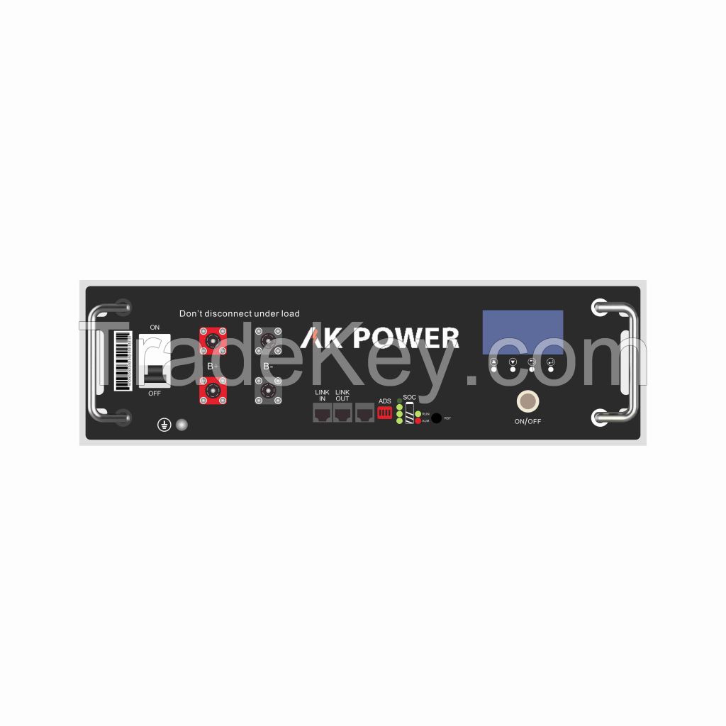 AK POWER 48V 100Ah Rack Mount Energy Storage Battery