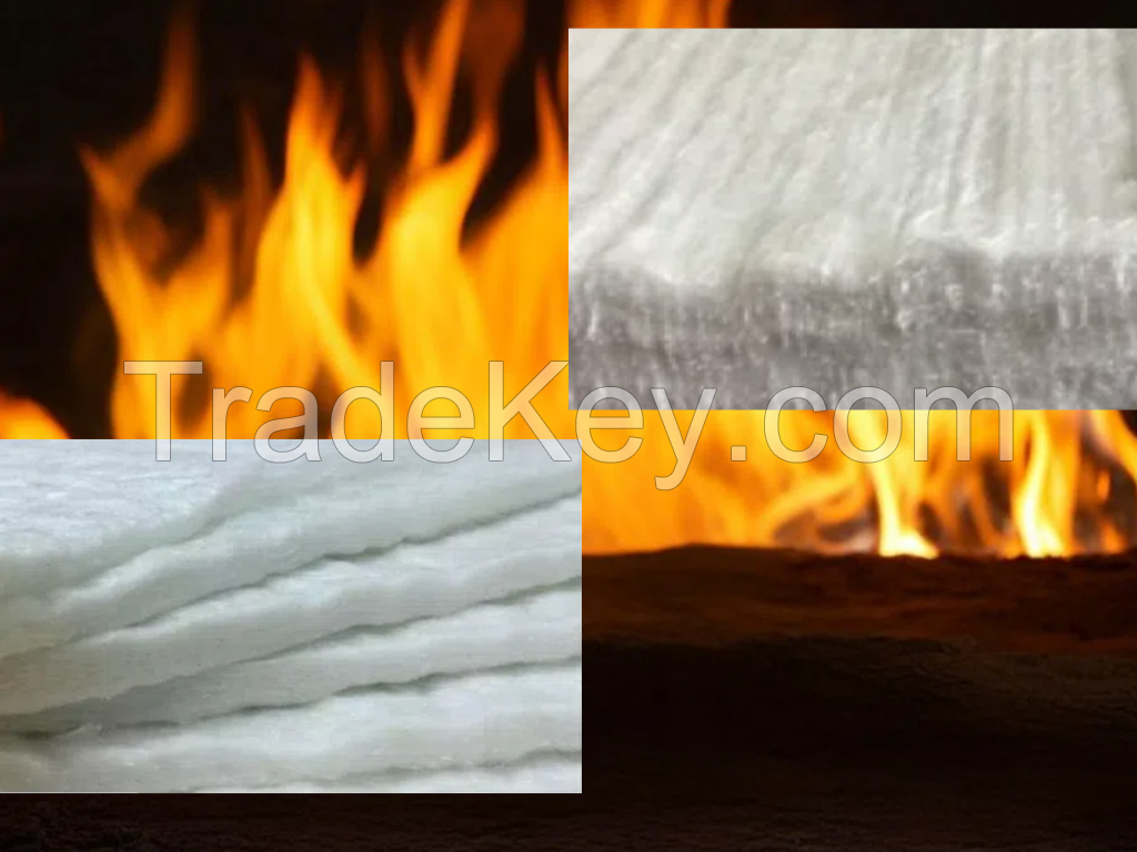 Fiberglass needled mat