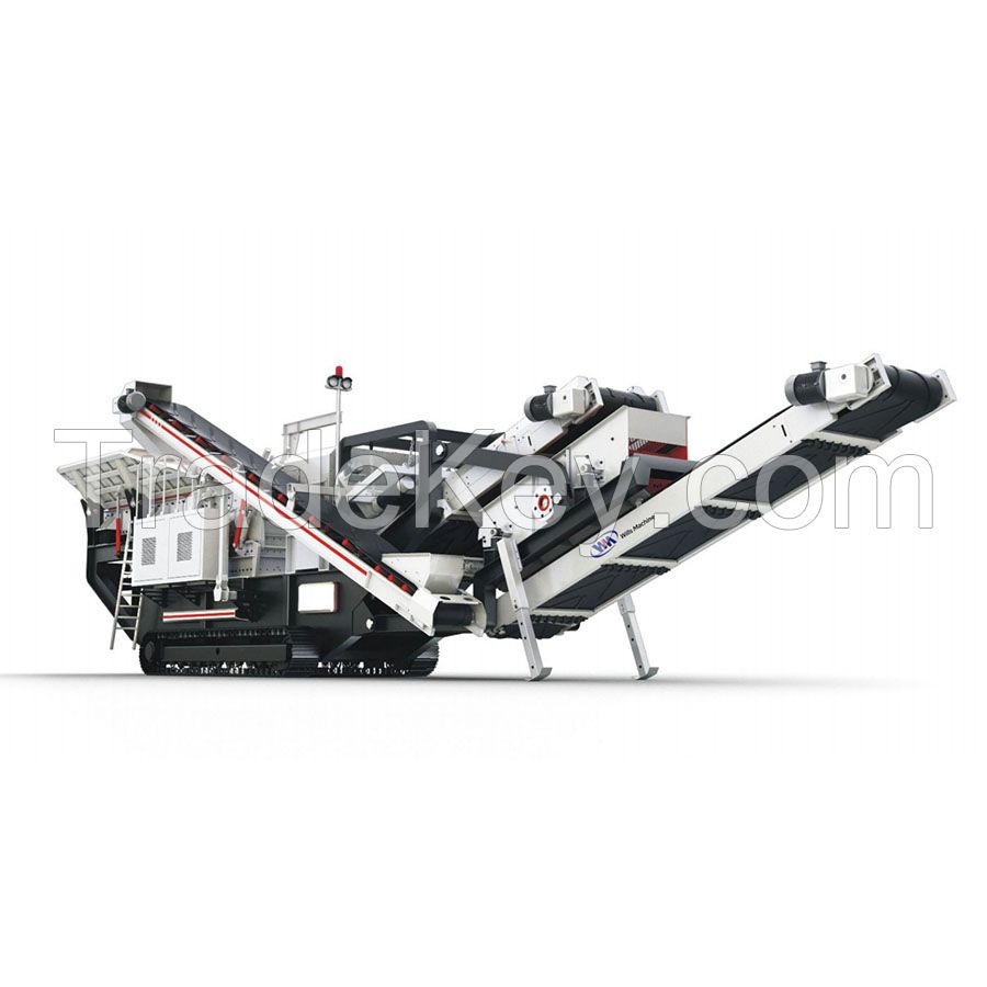  Jaw crushing Crawler type mobile crusher for Mining and gravel with high output capabilityï¼Œ crusher manufacturer and expoter