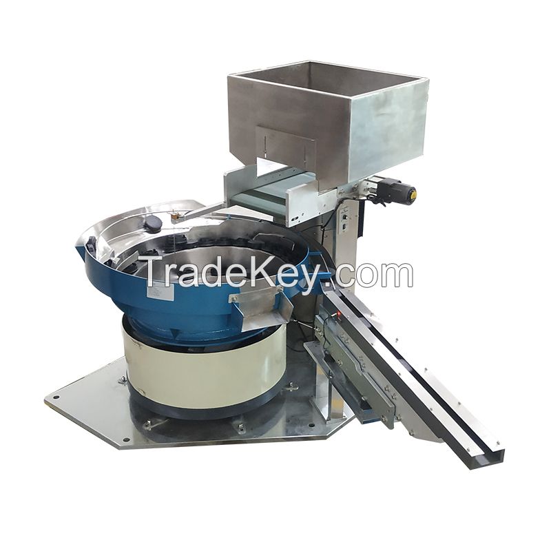 Vibratory Feeder with Hopper for Cover