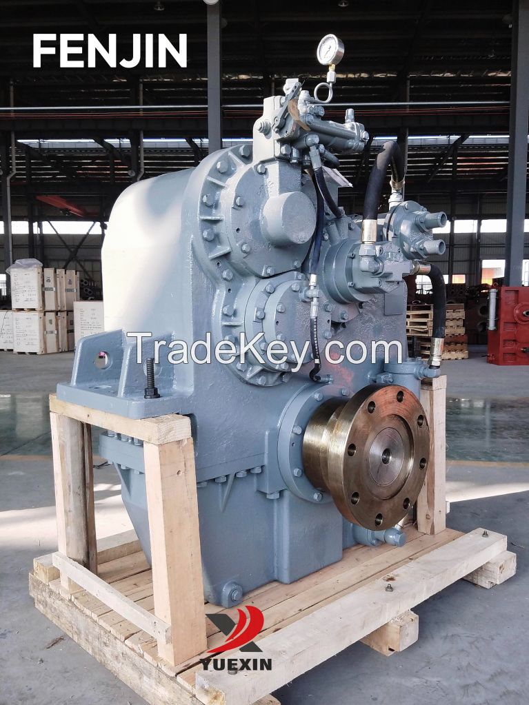 China Advance Marine Gearbox Kapal HCT600A - 6, 06:1 YueXin Speed Reducer