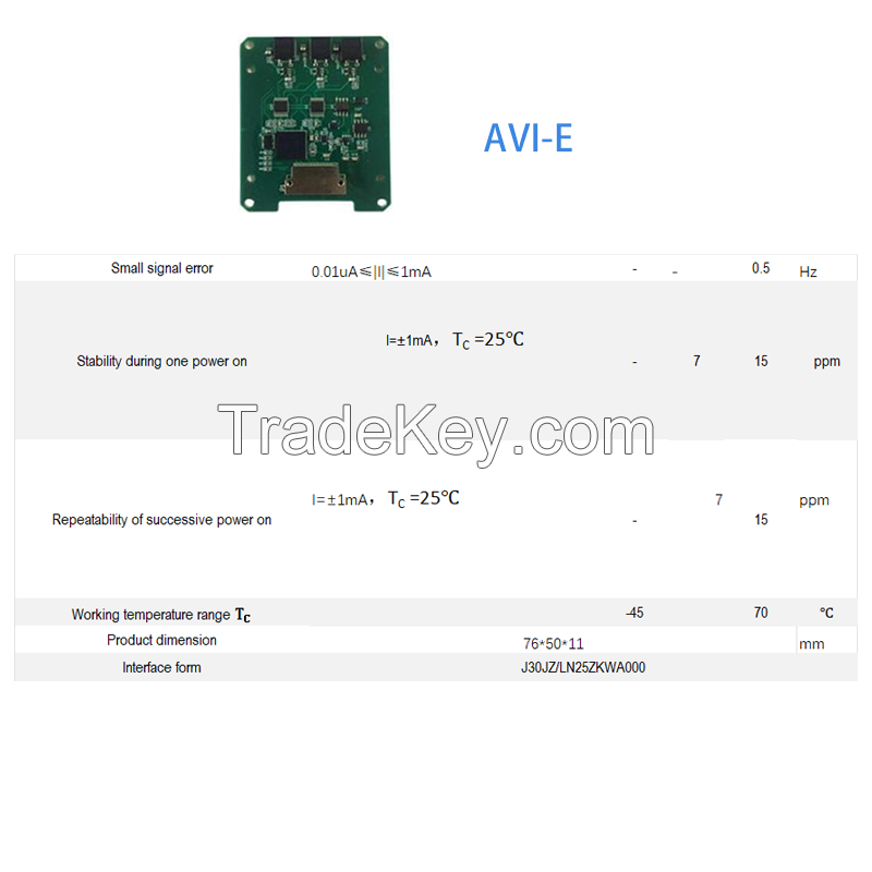 VF Signal Conversion Circuit-Low Noise, High Stability, Bulk Supply