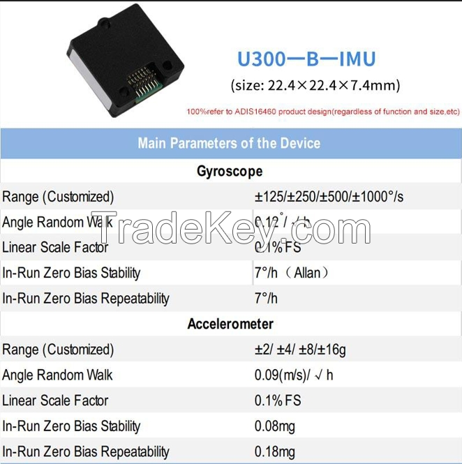 Custom 6 DOF MEMS IMU Sensor for Robotics and Industrial Automation