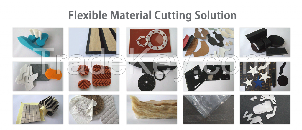 Cheap CNC Knife PVC Plate Gasket Cutter Fiber Composite Material Cutting Machine