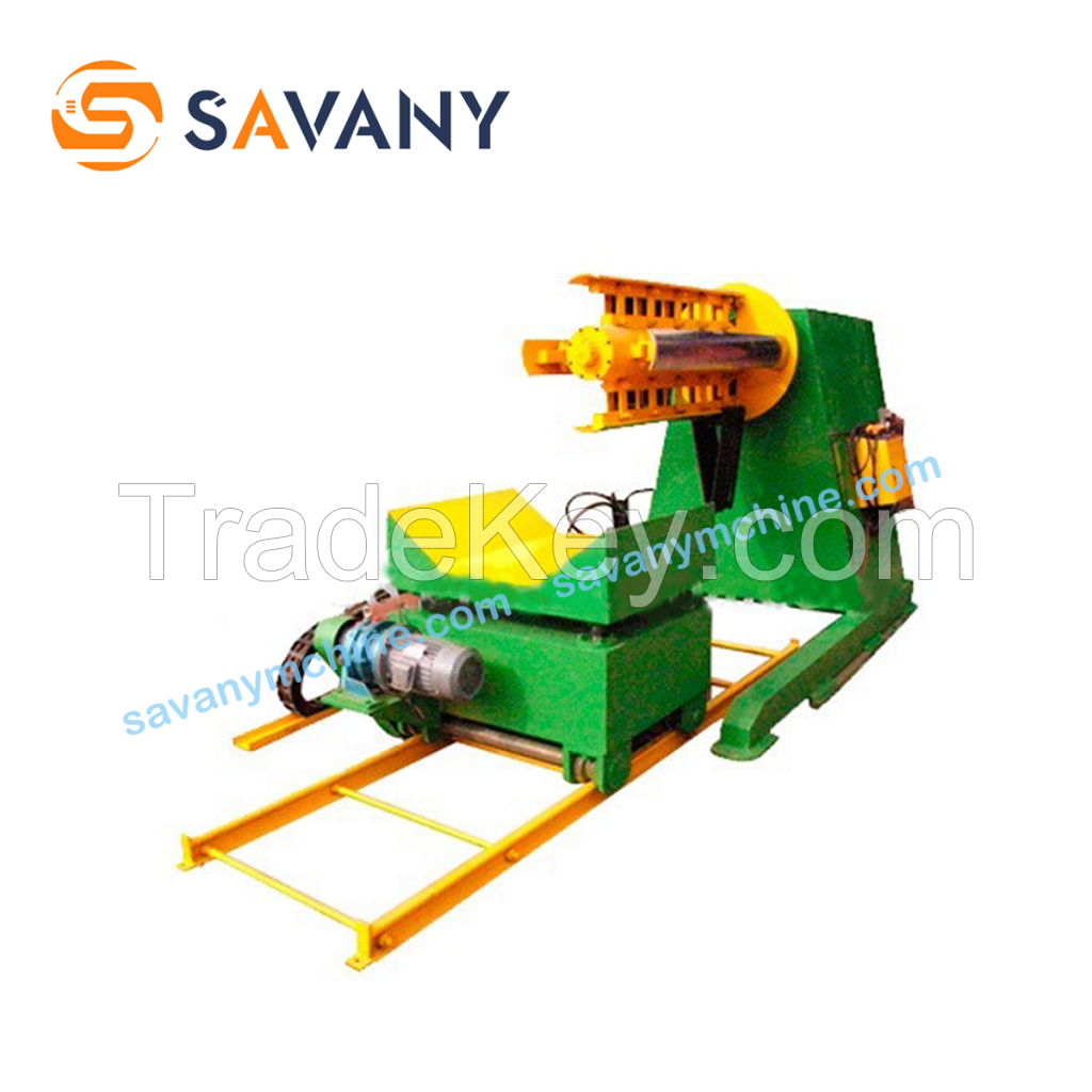 Auto hydraulic uncoiler decoiler equipment