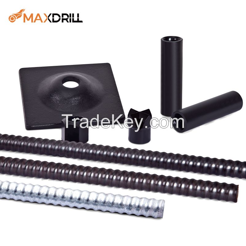 Maxdrill Hot Product R51 Self-Drilling Anchor Bolt Rock Drilling Tools