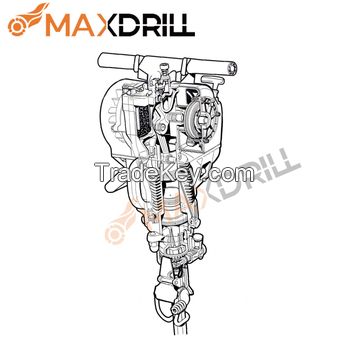 High Performance Mining Machine Yn27c Hand Rock Drill 