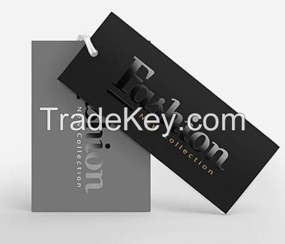 High Quality Stamping Cardboard Paper Swing Tag