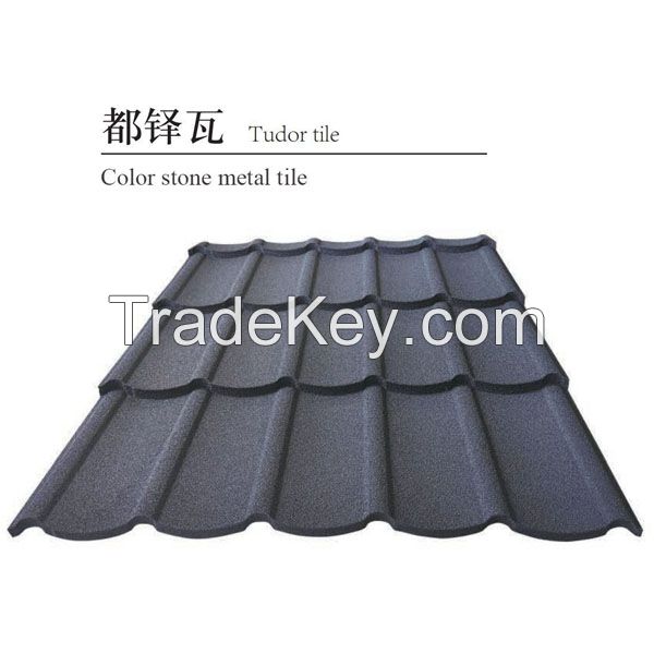 stone coated metal roof tile