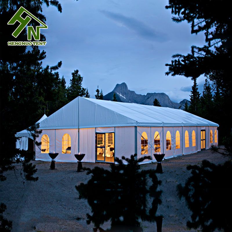 Prefabricated aluminum alloy tent