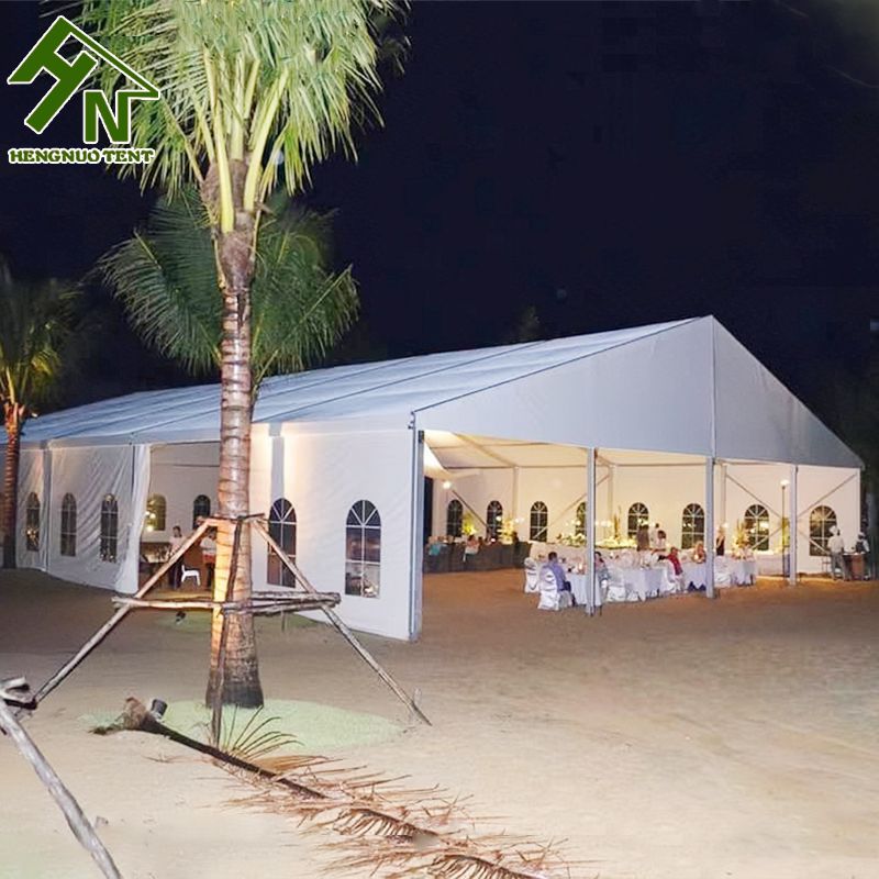 Prefabricated aluminum alloy tent