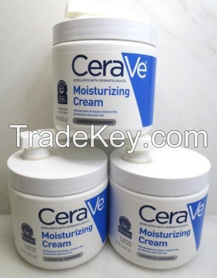 CeraVered Moisturizing Foaming Cleanser Moisturizer Cream 19 Oz