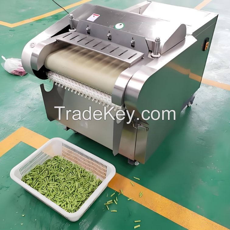 Vegetable Conveyor Cutter Machine