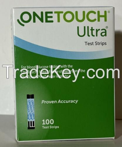 OneTouch Ultra Diabetic Test Strips 100 Count