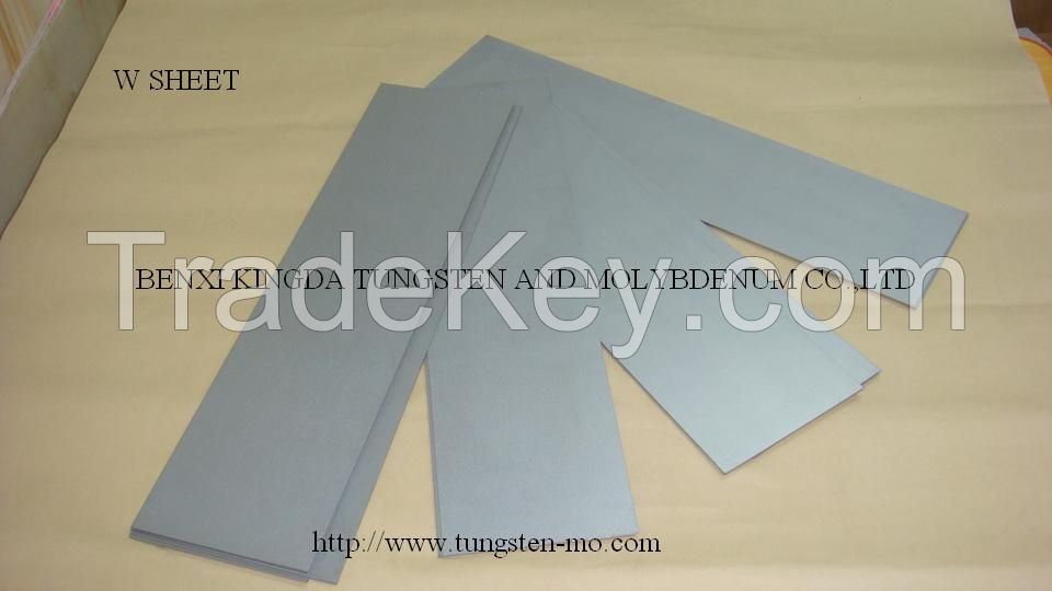 tungsten sheet