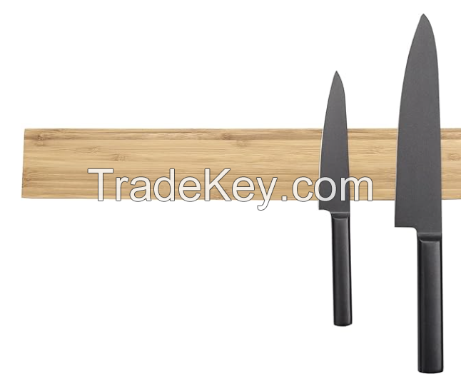 KITCHENDAO Bamboo Magnetic Knife Holder