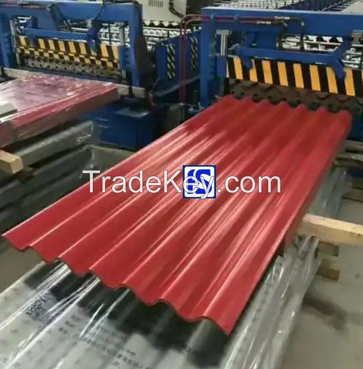 Galvanized steel roofing panel