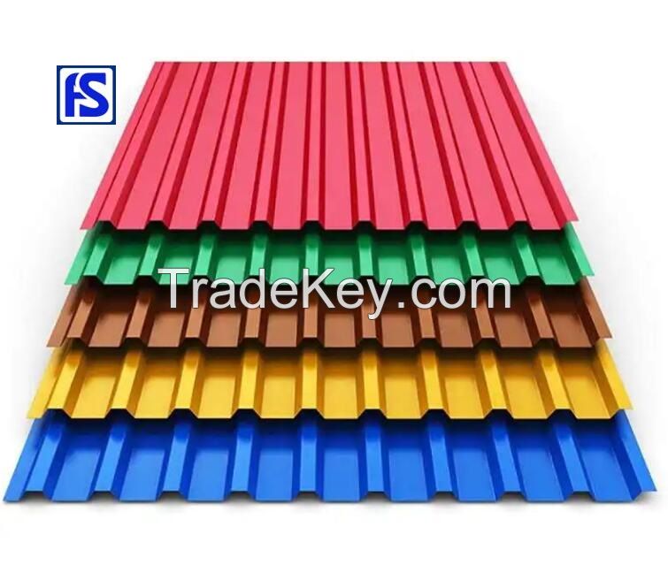 Galvanized steel roofing panel