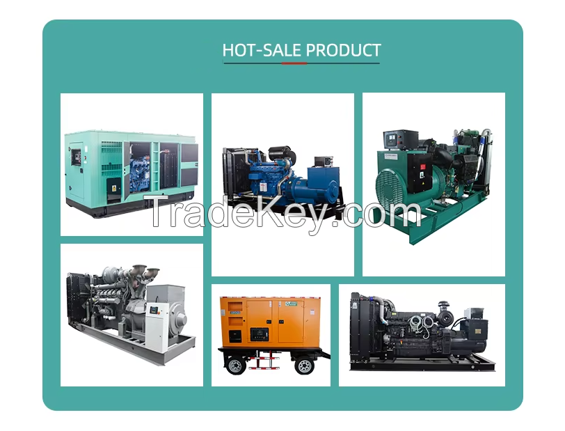 Silent diesel generator set