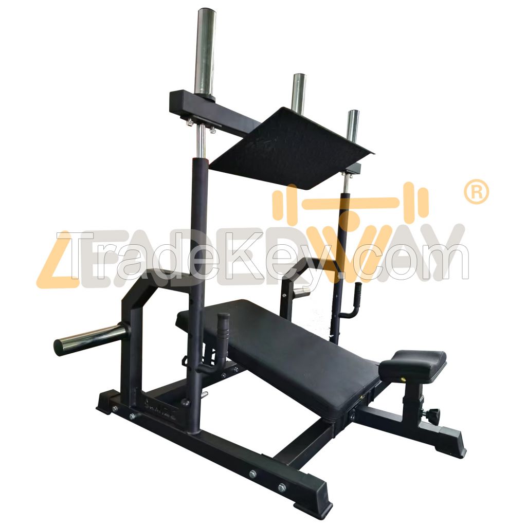 Vertical Leg Press Machine Strength Trainer Stirrups Legs Strength Exercise Equipment Stirrups