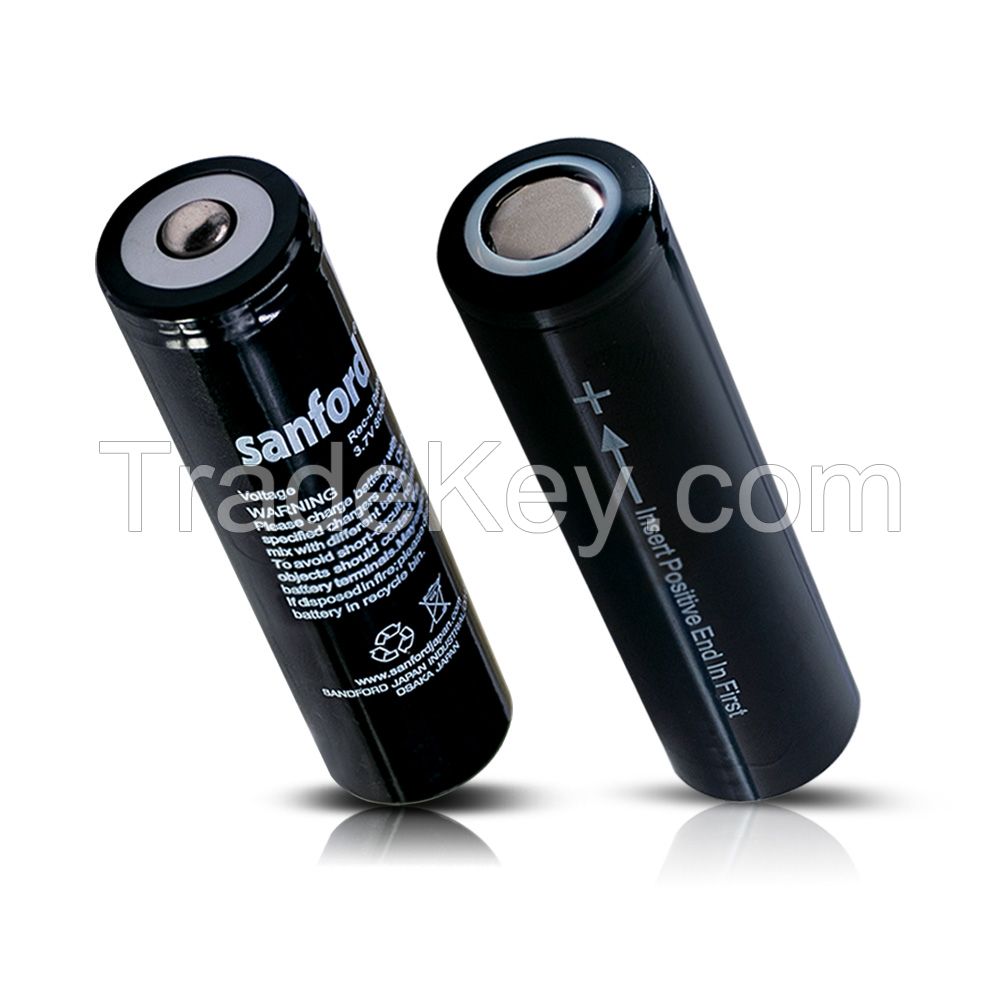 Sanford New 18650 Battery High Quality 8000mAh 3.7V 18650 Lithium ion Battery Rechargeable Battery for Flashlight