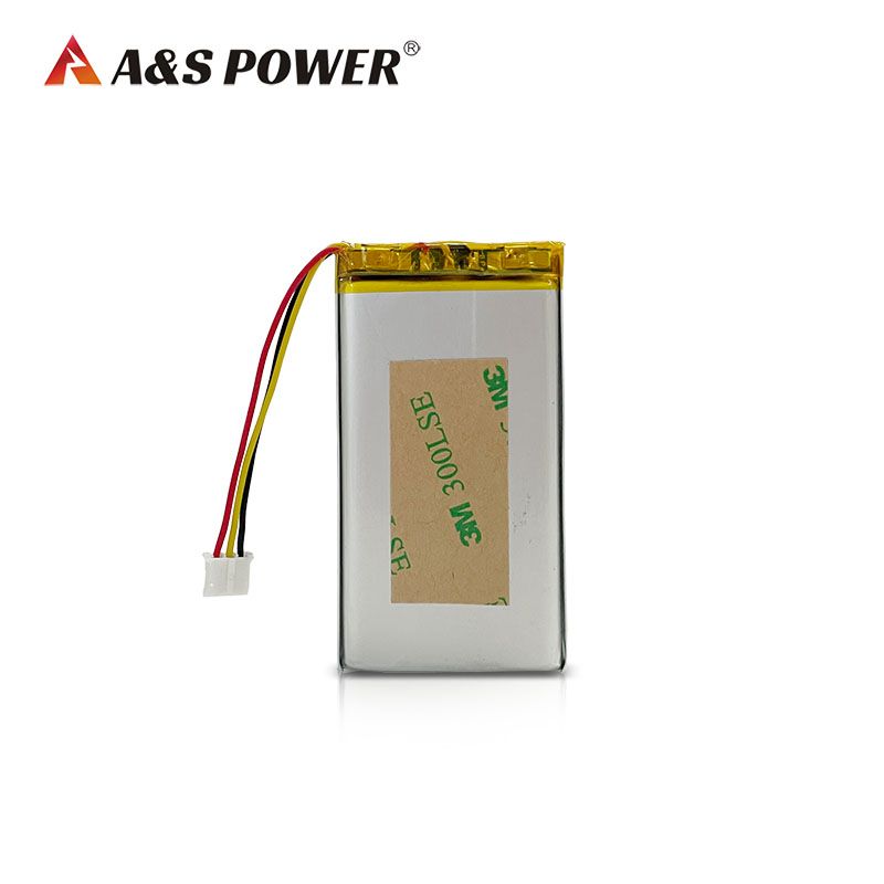 Li-Polymer Rechargeable Battery AS584070 3.7v 2000mAh LiPo Battery