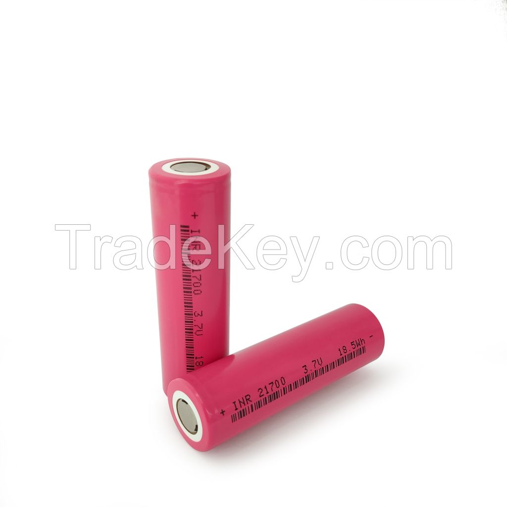 Lithium ion Battery 3.7V 4500mAh 21700 Battery UN38.3 WERCS