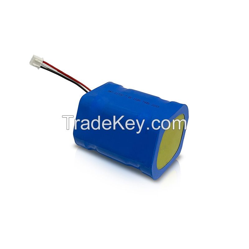 Lithium ion Battery Pack 7.4V 10Ah 21700 Battery Pack