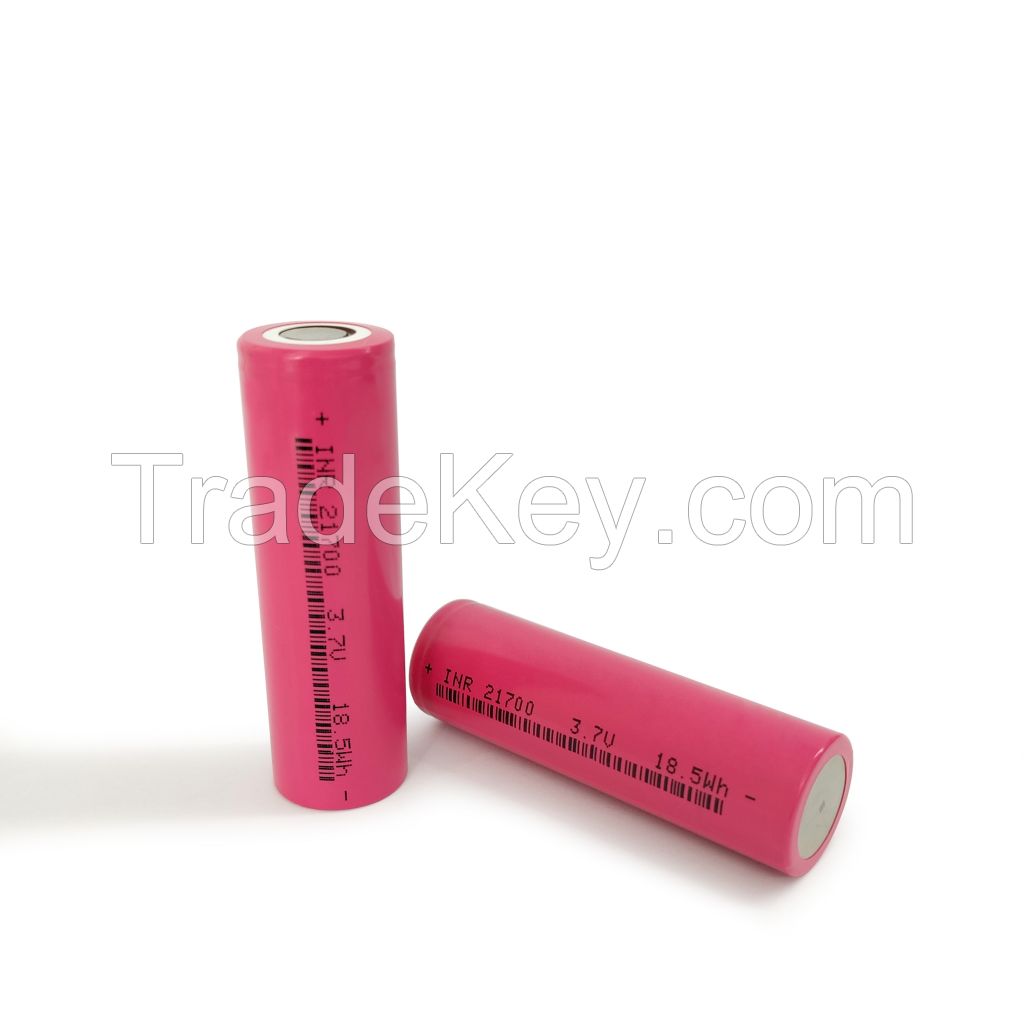 Lithium ion Battery 3.7V 4500mAh 21700 Battery UN38.3 WERCS