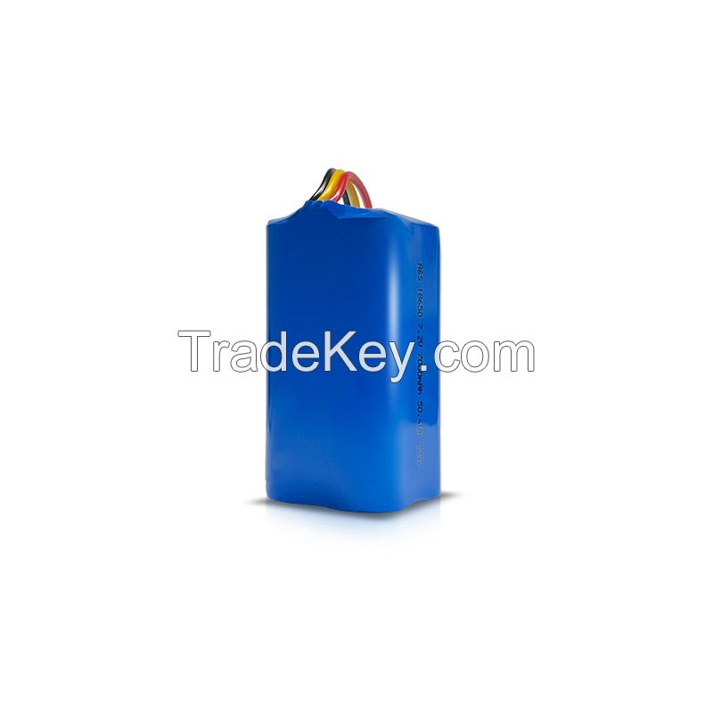 Rechargeable 18650 7.2V 7000mAh Li ion Battery CB/CE Lithium ion Battery Packs