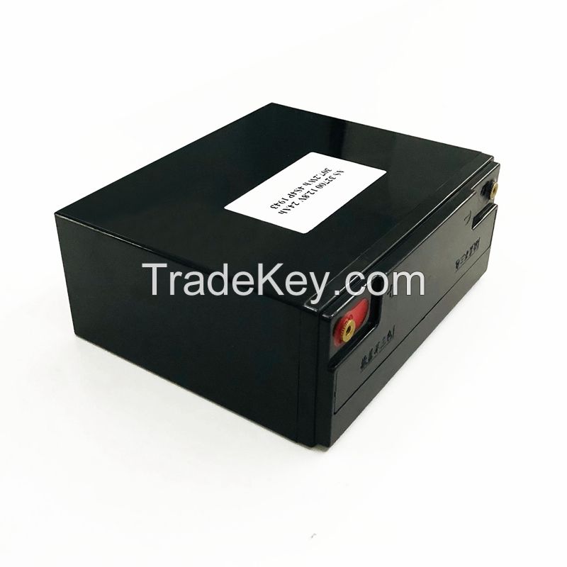 12V 24Ah Lithium Iron Phosphate Battery Rechargeable 12.8V LiFePo4 Battery Pack