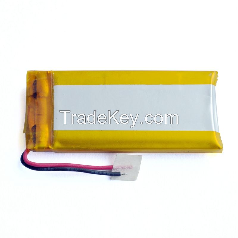 CB/CCC/KC/CE Certified Rechargeable 3.7v 500mAh Li polymer battery 502248 Lithium battery for IoT System
