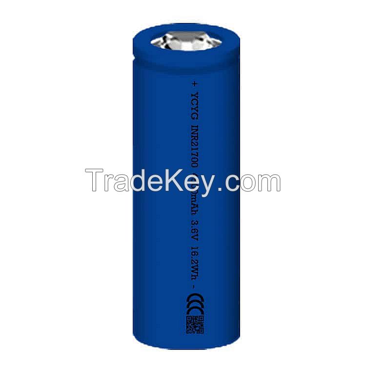 21700-4500mAh-3C 16.2wh Rechargeable Lithium Battery for E-Bike