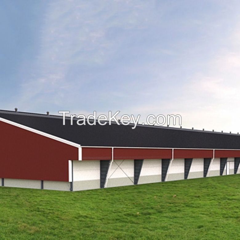 Prefabricated Steel Poultry House 