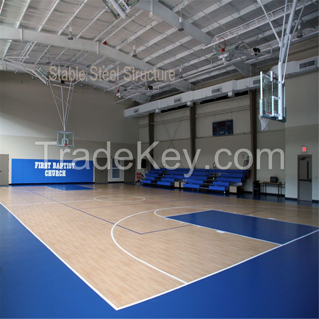 Steel Structure Basketball Stadium /Basketball Gym 