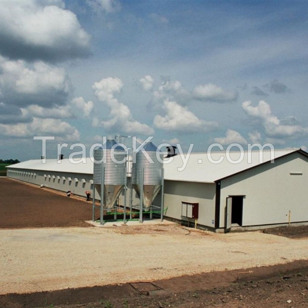 Prefabricated Steel chicken coop 